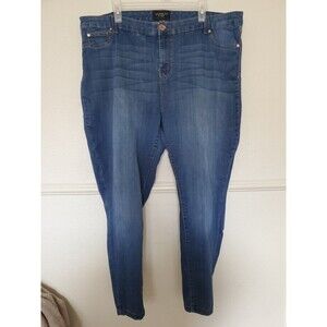 Celebrity Pink Mid-Rise Ankle Skinny 20 Cotton Blend 30X26 Dark Jeans Comfort